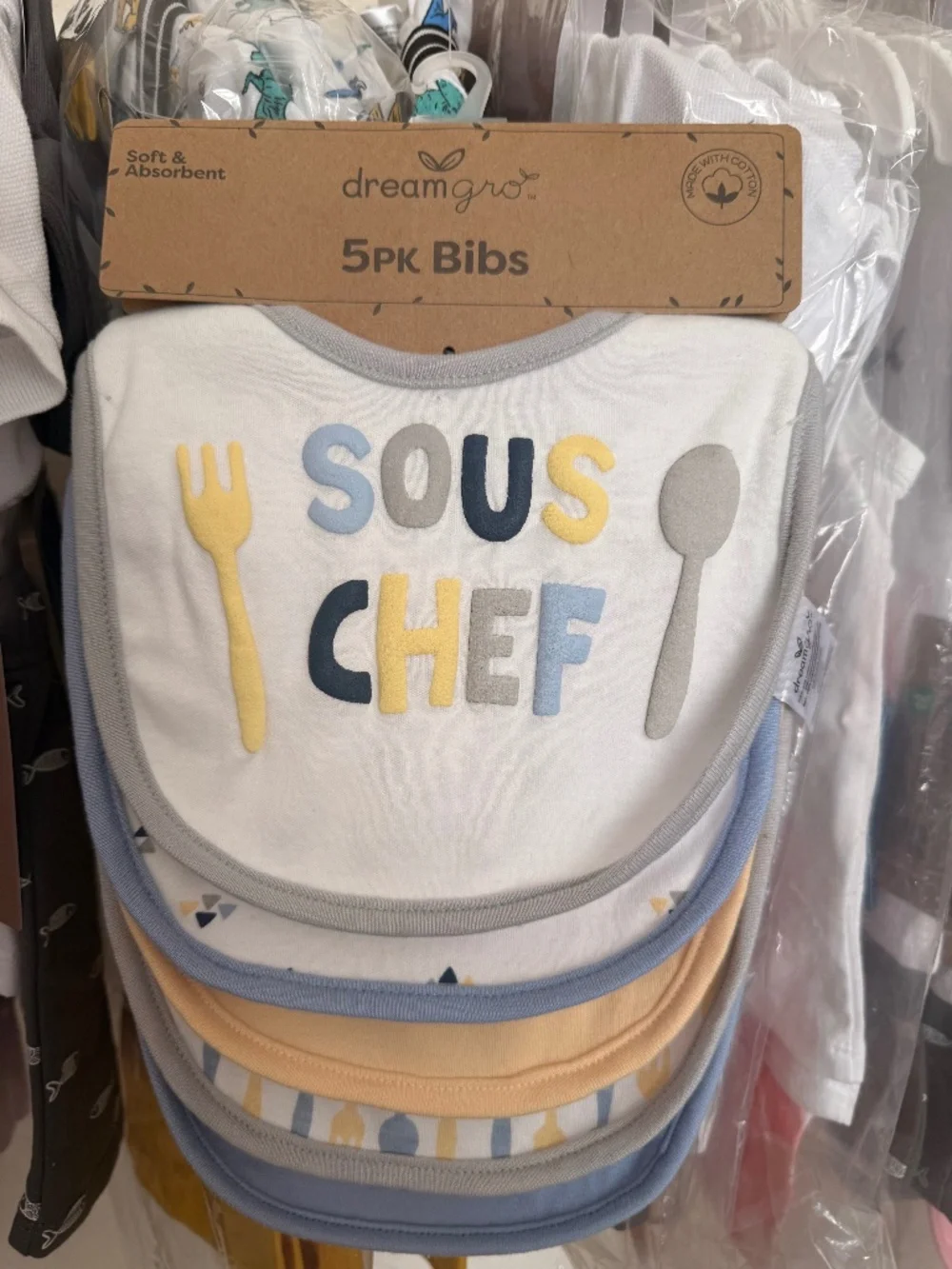 5 pack DreamGro Bibs